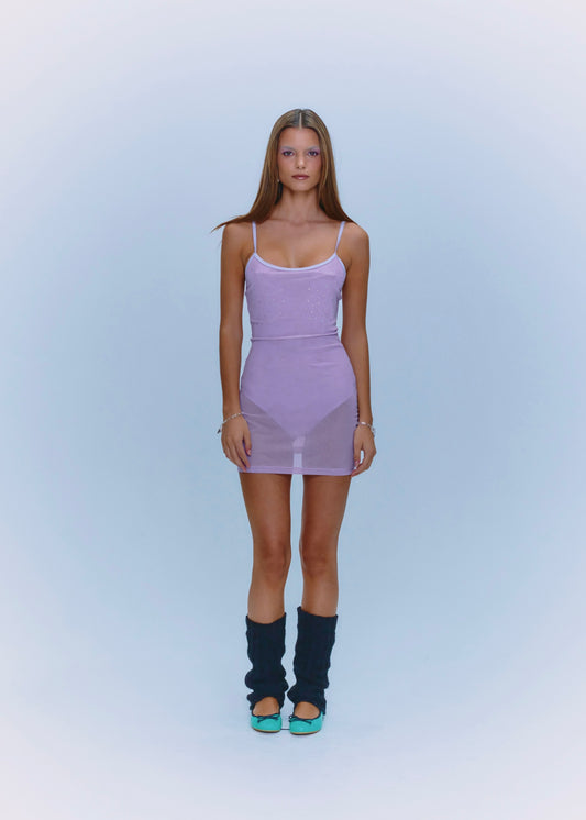 Mini Thong Dress Violet