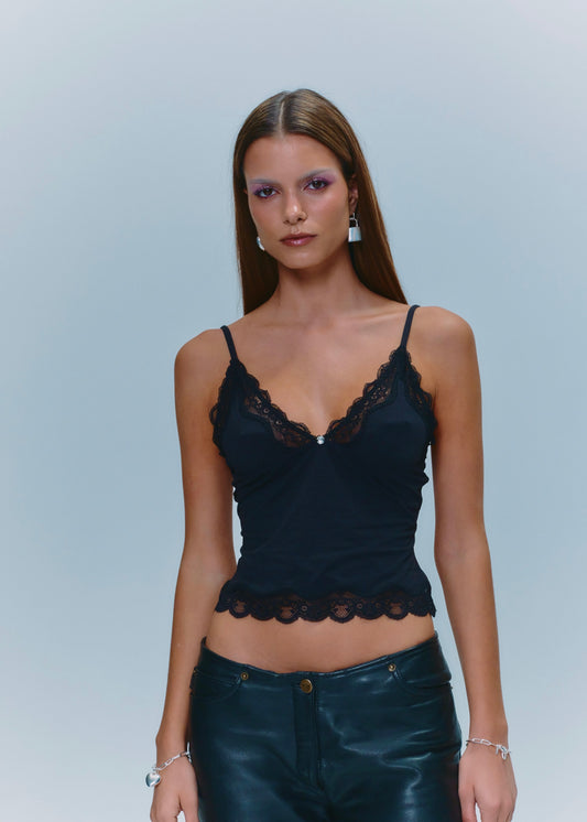 Cami Baby Top Black