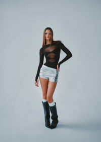 Alabama Bodysuit Black