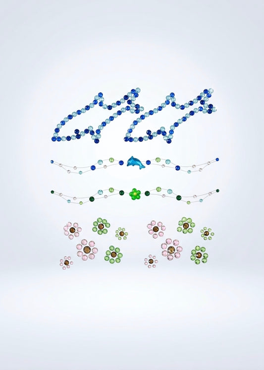 The Mermaid Body Gems Set