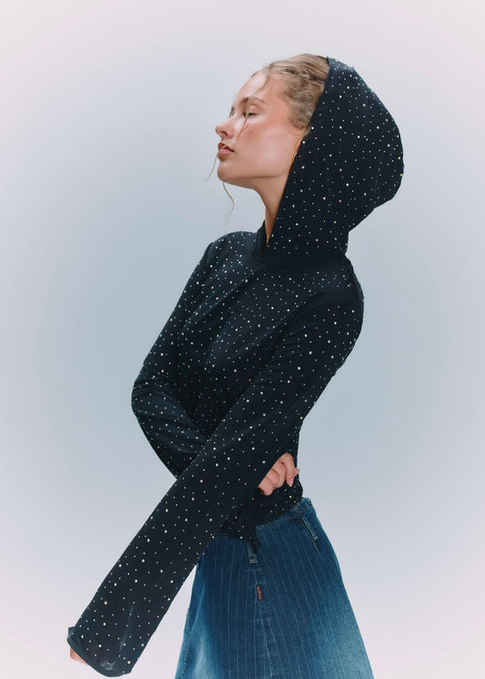 Siena Hoodie Black - Ciberia.shop